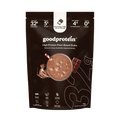 Good Protein Chocolate Milk High Protein Shake pouch showing different benefits on it.