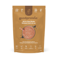 Good Protein Mocha All-in-One Shake pouch that highlights 21g protein, 7g fibre and 25+ nutrients