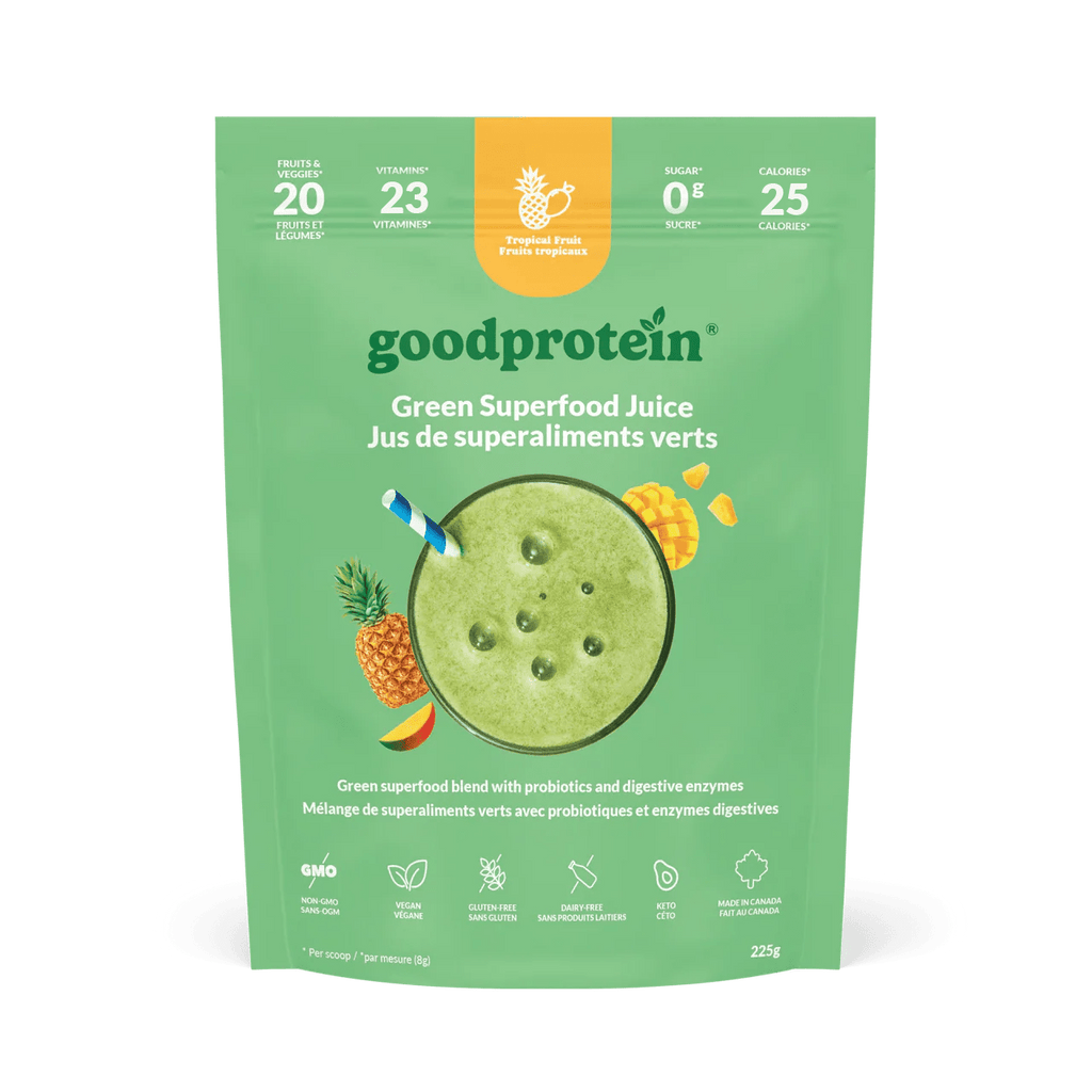Tropical Fruit - Green Superfood Juice - Good Protein