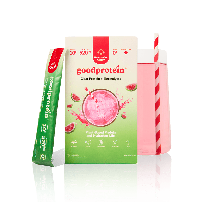 Watermelon Candy - Clear Protein + Electrolytes - Good Protein Canada